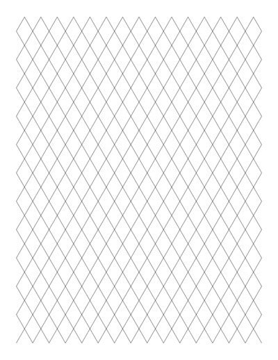 Diamond Graph Paper Generator Rhombus Grid Maker