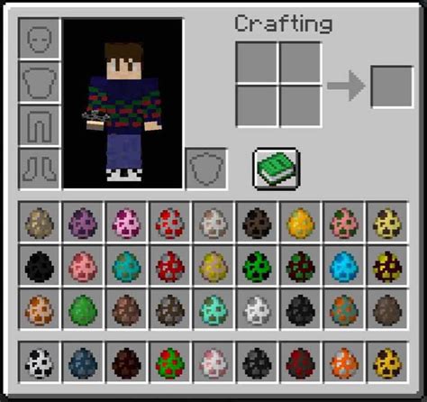 Minecraft Inventory Click Spawn Eggs Quiz By Pratersternu1