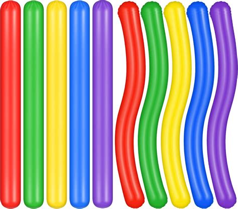 Karenhi Inflatable Pool Noodles 45 Inch Pool Noodles Pvc