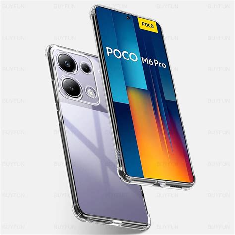 Custodia Trasparente Per Telefono Per Xiaomi Poco M Pro M Pro G Cover