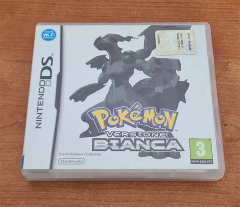 Pok Mon Versione Bianca Gioco Nintendo Ds Pal Italiana Eur