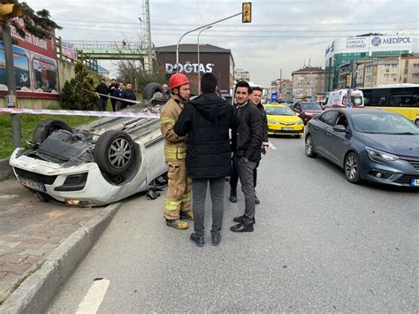 Sk Dar Da Trafik Kazas Ara Takla Att