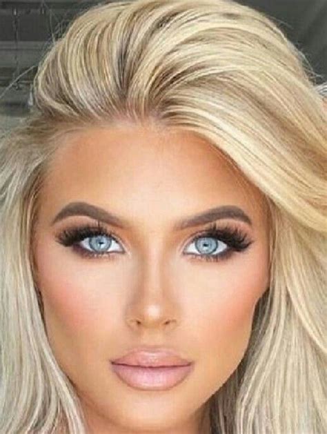 Blonde Hair Blue Eyes Makeup Wedding Makeup Blonde Bridal Makeup For