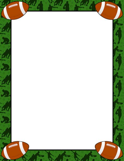 Download High Quality football field clipart border Transparent PNG ...