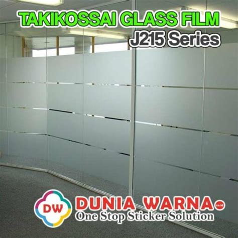 TAKIKOSSAI Sandblast Sticker J215 Series Dunia Warna Stiker