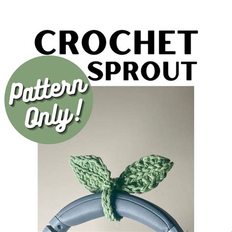 Crochet Leaf Sprout - Etsy