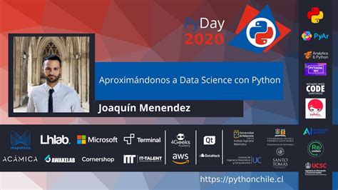 PyDayChile2020 Aproximándonos a Data Science con Python YouTube