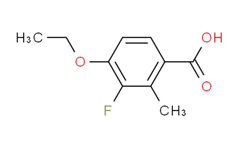 2384775 20 4 4 Ethoxy 3 Fluoro 2 Methylbenzoic Acid Boroncore