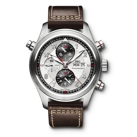 Iwc Iw Pilot S Watch Spitfire Double Chronograph Stainless