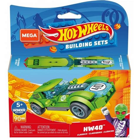 Mattel Mega Construx Klocki Hot Wheels Samochód Hw40 Gyg32