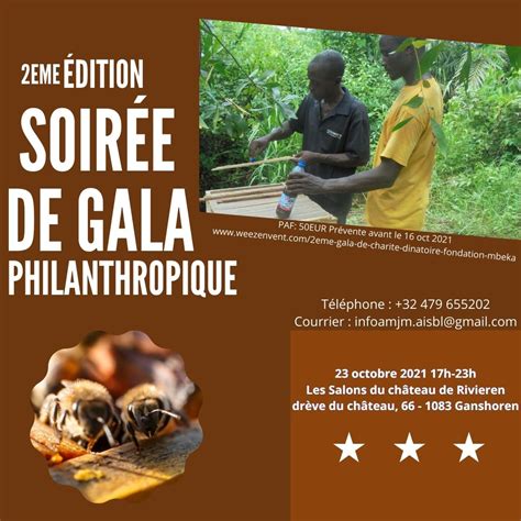 Gala Philanthropique Fondation Mbeka