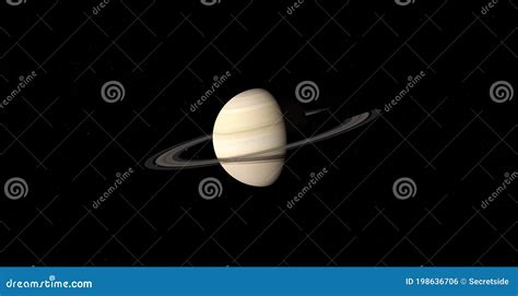 Saturn planet with rings stock illustration. Illustration of astronomy ...