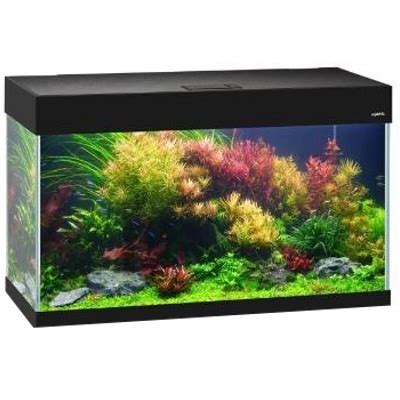 AQUAEL Opti Set 125 Noir 2 0 Aquarium 81 Cm Et 125 L De Volume Avec