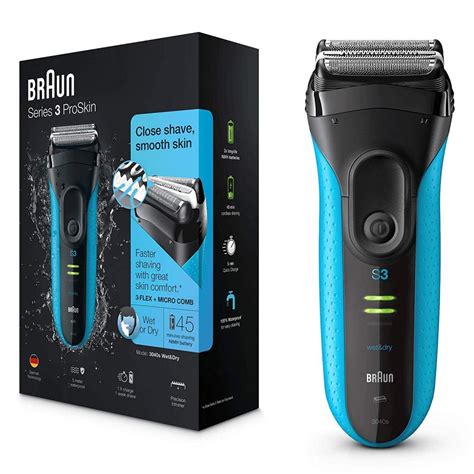 Buy Braun Series 3 ProSkin 3040 Wet Dry Electric Shaver Chemist4U