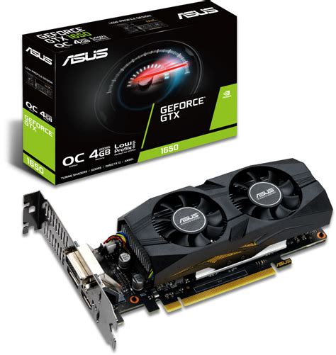 Geforce Gtx 1650 Oc 4gb Gddr5 Low Profile Graphics Card