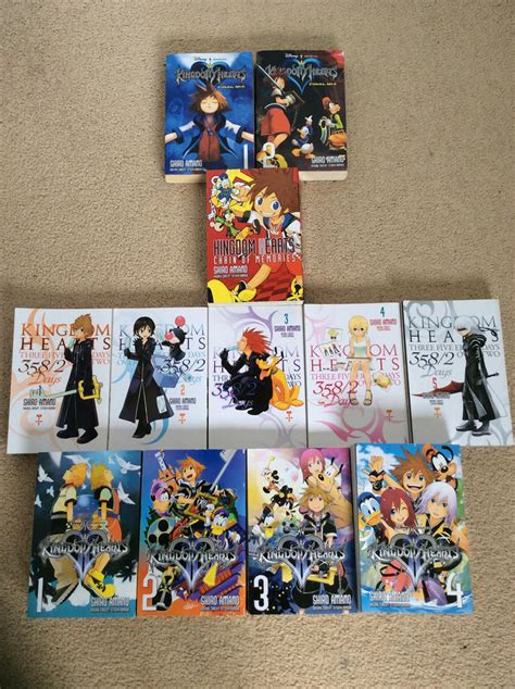 My Entire Kingdom Hearts Manga Collection By Therightwriter On Deviantart