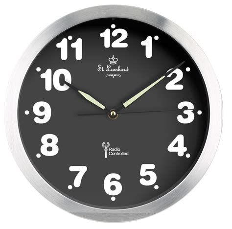 Horloge Murale Radio Pilot E Quartz Avec Chiffres Lumineux Pearl Fr