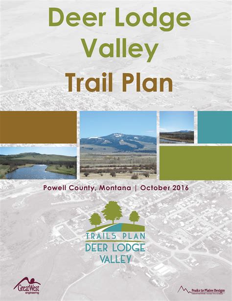 Deer Lodge Valley Trail Plan | Great West Engineering