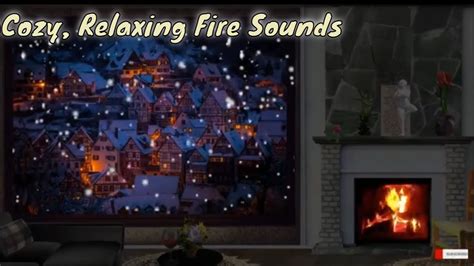 Holiday Fire Cozy Fireplace Ambiance Soft Crackling YouTube