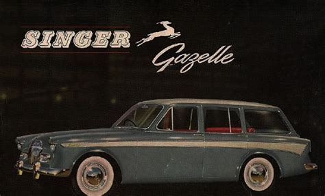 Singer Gazelle Estate Car Brochure English