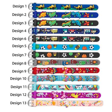 Personalized Cartoon Medical Alert Identification Silicone Bracelet for ...