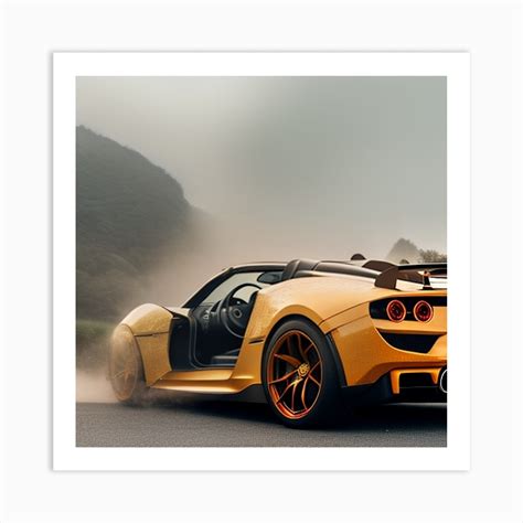 Lamborghini Art Print by DannyC - Fy