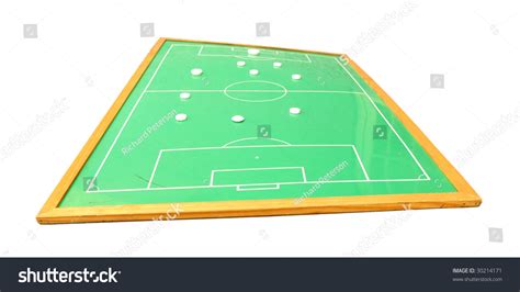 Tactical Board For Soccer Or Football Stock Photo 30214171 : Shutterstock