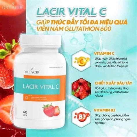 Viên Uống Vitamin Lacir Viral C Dr Lacir 60 Viên - Kho Sỉ ANN UNIT