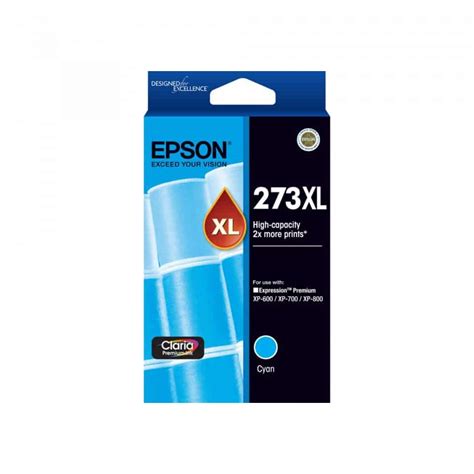 Epson 273 High Yield Cyan Ink Cartridge