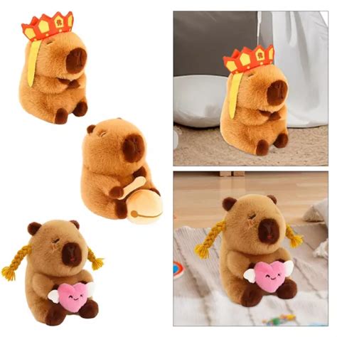 CAPYBARA PELUCHE PELUCHE Capybara poupée dessin animé réaliste peluche