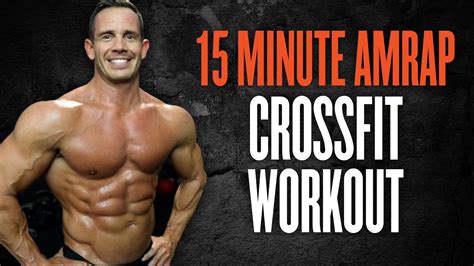 Crossfit Workout 15 Minute Amrap Youtube