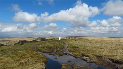 Approaching Trig Point On Standedge From Colin Park Cc By Sa