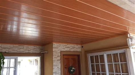 Revestimiento Cielo Raso Pvc Símil Madera Cerejeira X M2