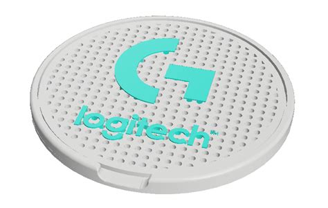 Archivo STL Posavasos Logitech Objeto Imprimible En 3D Para