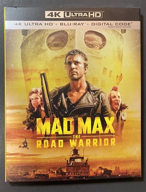 Mad Max The Road Warrior K Ultra Hd Blu Ray Neuf Eur