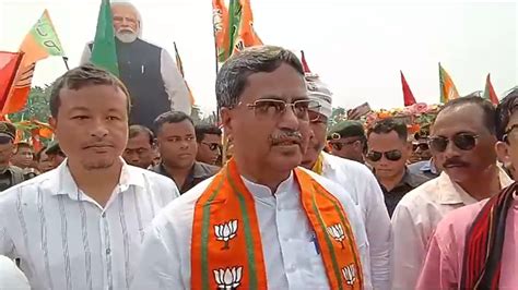 Tripura Cm Manik Saha Says India Bloc Candidate Is Out Of ‘poll Fray Bjp To Win With Huge Margin