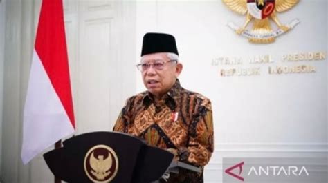 Sepak Terjang Maruf Amin Yang Ngaku Belum Bermanfaat Jadi Wapres