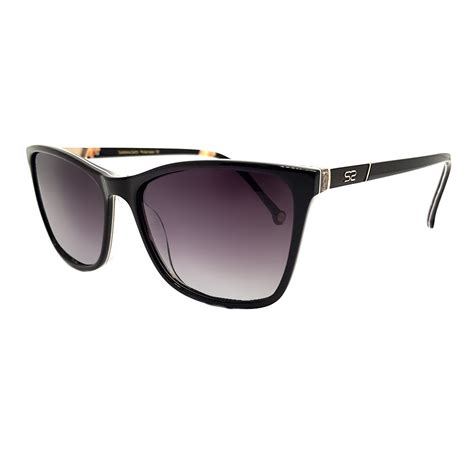 Culos Solar Sabrina Sato Modelo Ss C Preto Acetato Lente