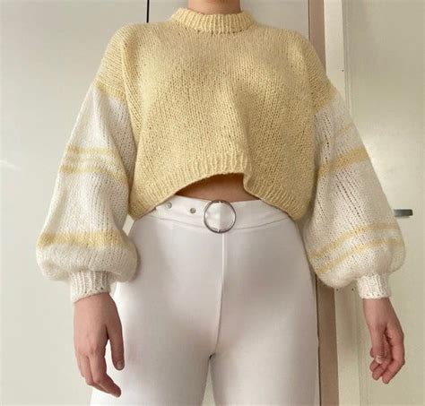 Kiki Sweater English Knitting Pattern Etsy Norway Oversize Sweater