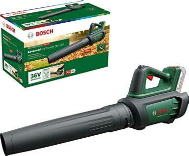 Bosch advanced LeafBlower 36V-750 rechargeable battery-leaf blower solo ...