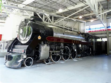 2860 Royal Hudson At The Railway Museum Of British Columbia R Trains