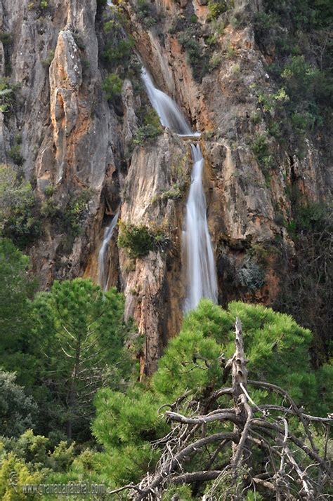 GRANADA NATURAL Cascada del río de la Toba Guájar Alto