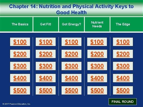 Chapter 14 Nutrition And Physical Activity Keys To