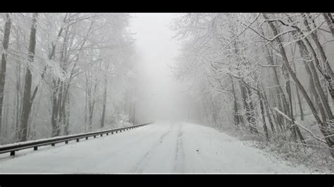 Cherohala Skyway Snow 1 9 21 YouTube