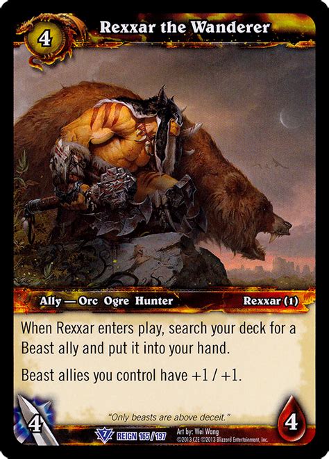 Rexxar The Wanderer Warcraft Wiki Your Wiki Guide To The World Of