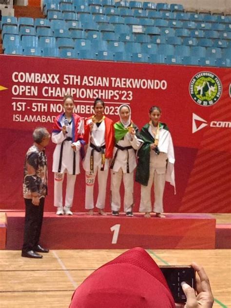 5th Combaxx Asian Open Taekwondo Championship 2023 Pakistan Atlet