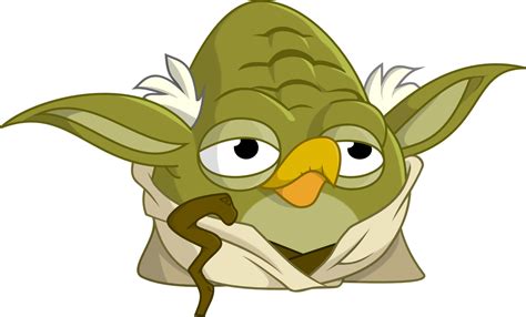 Download Yoda Transparent Svg Angry Birds Star Wars Characters Yoda