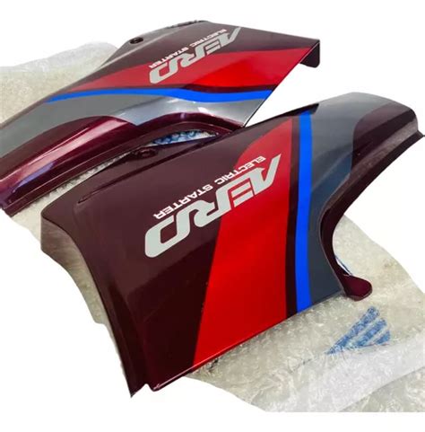 Carenagem Tampa Lateral Cbx Vinho Original Honda Par Frete Gr Tis