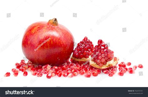 Red Pome White Background Stock Photo 762473731 Shutterstock