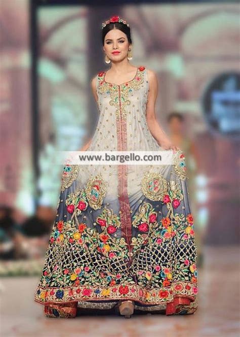 Tabassum Mughal Anarkali Dresses Collection Edinburgh Uk Wedding